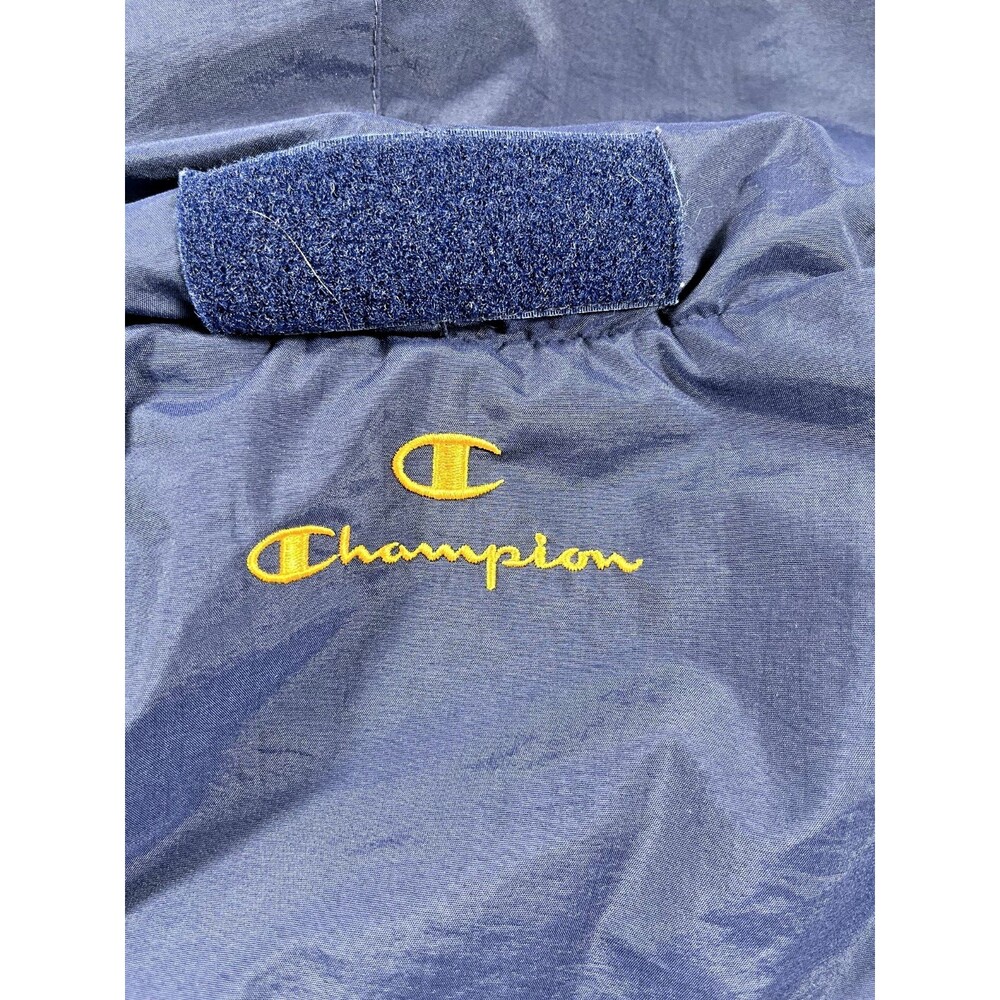 Vintage Champion Michigan Wolverines Medium Football Full Zip Hooded Jacket - Picture 13 of 13